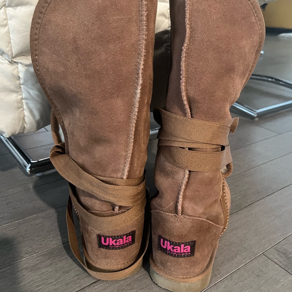 Emu Ukala Brown Suede Winter Boots